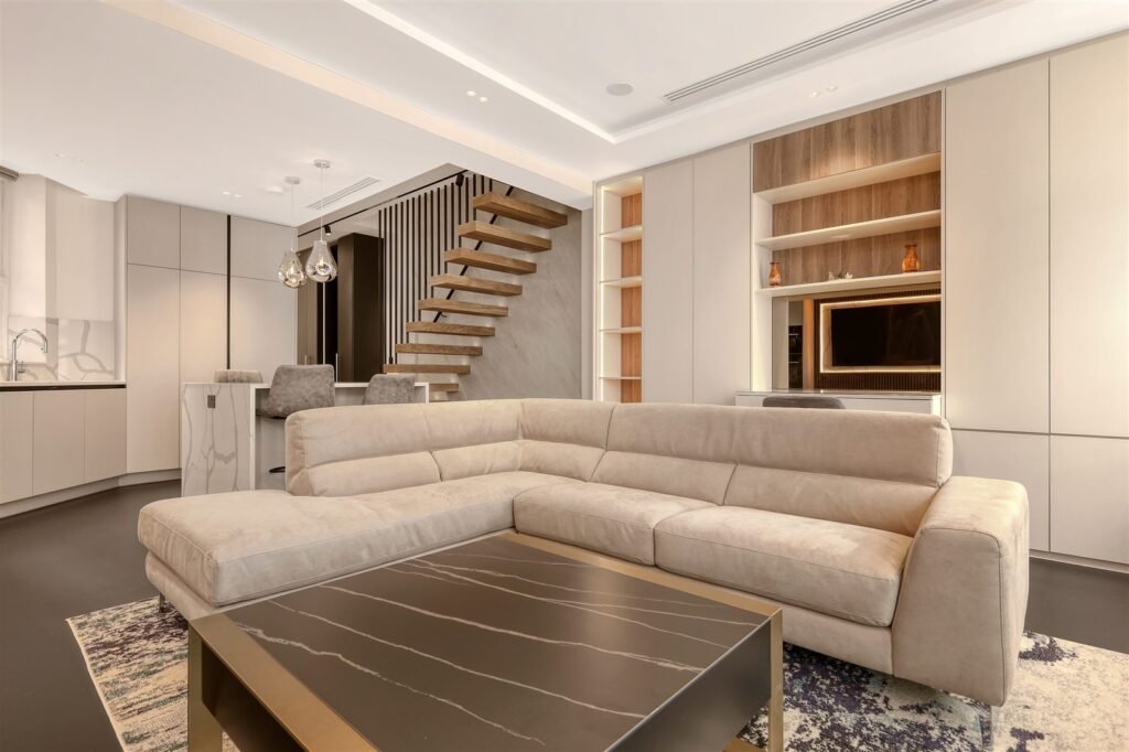 18 Hans Crescent, Knightsbridge: completed super-prime residential fit-out by Elite Contracting Group