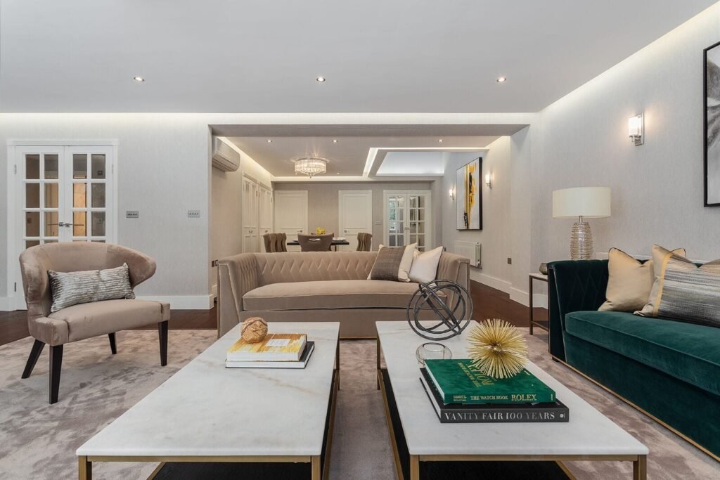 Porchester Terrace, central London: completed premium residential renovation by Elite Contracting Group